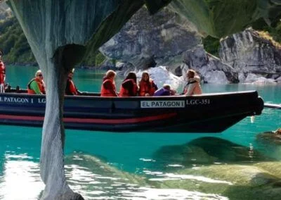 Navegación a las Catedrales de Mármol