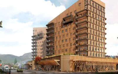 Edificio de madera más alto de Sudamérica