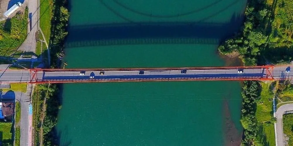 Puente Presidente Ibáñez en Puerto Aysén