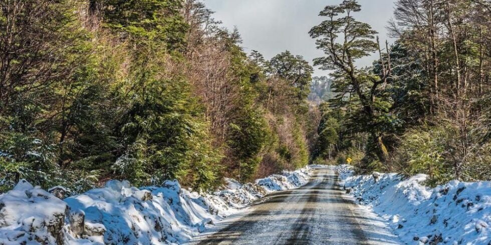 Carretera Austral Con Nieve Carretera Austral