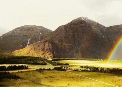 Arcoíris el Caleta Tortel