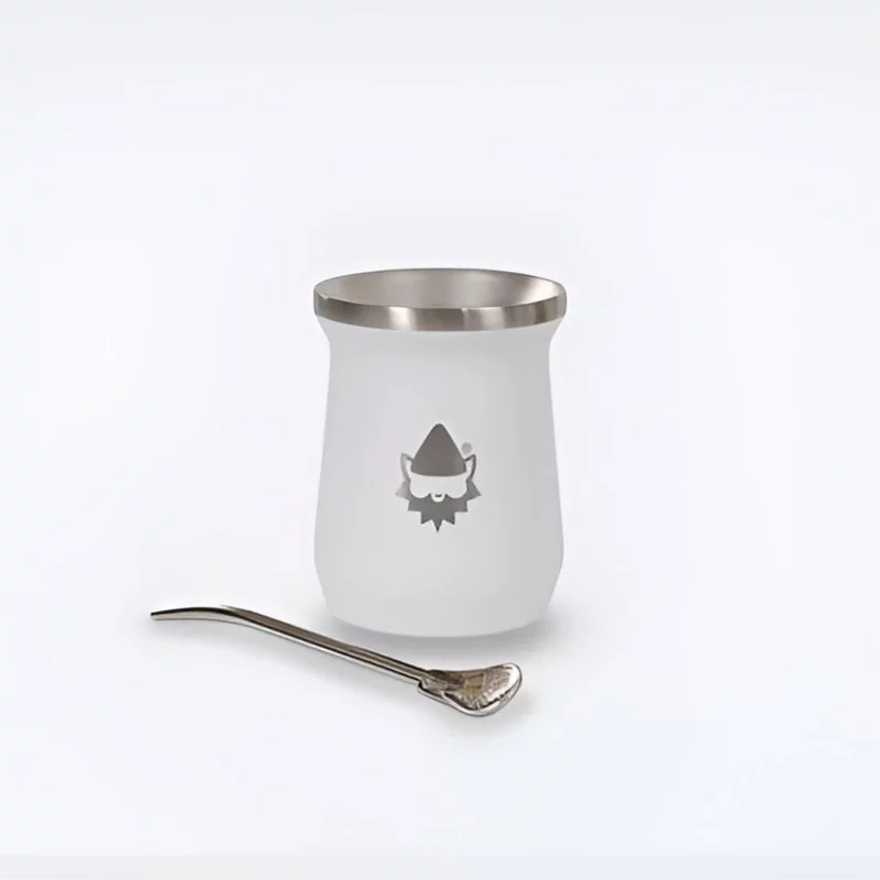 Mate Térmico 236 Ml White Gnomo