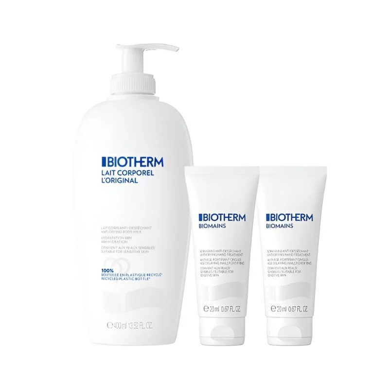 Set Hidratante de Cuerpo Lait Corporel 400 ml Biotherm