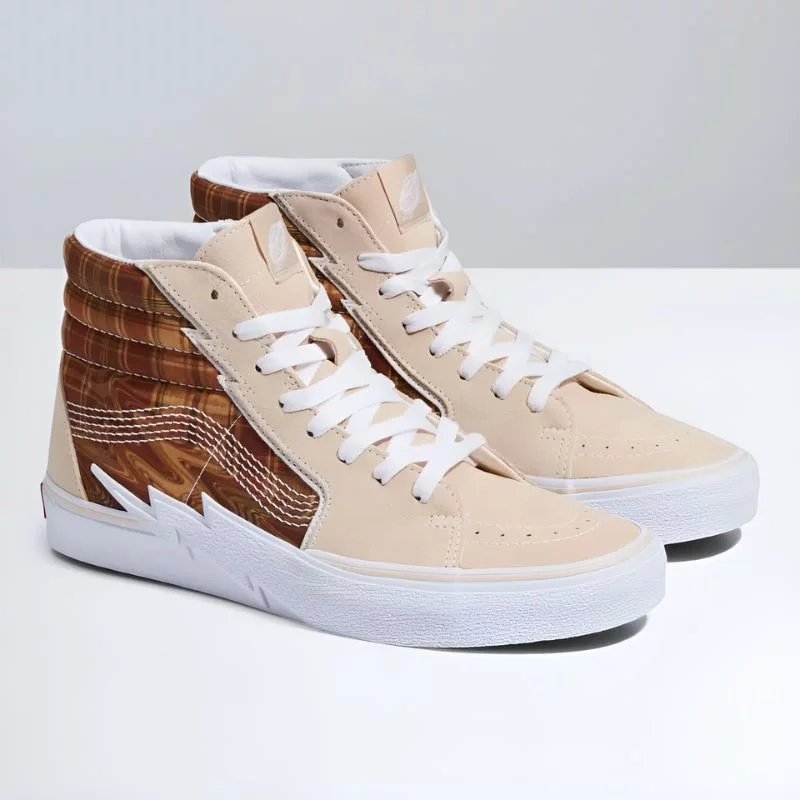 ZAPATILLAS UA SK8-HI BOLT LIQUIFY BISCOTTI
