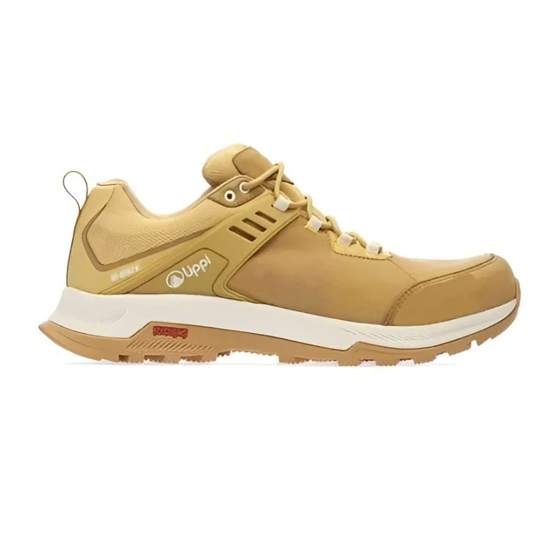 Zapatilla Lippi Vulcano hombre impermeable color café para trekking y uso outdoor