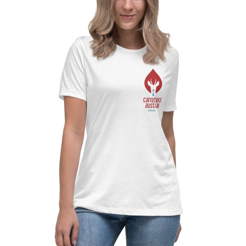 Polera Personalizada Blanca Mujer Adelante