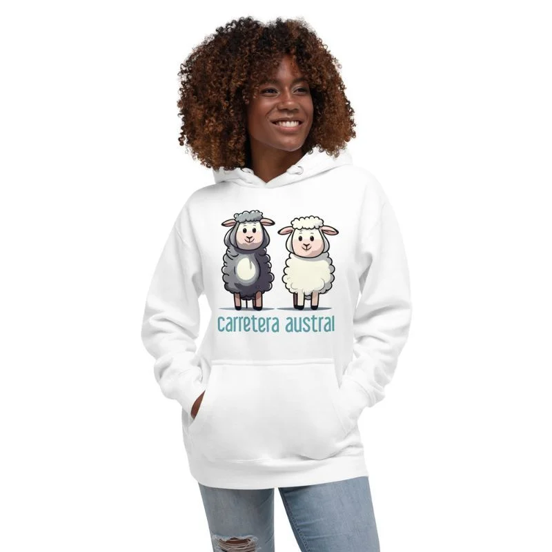 Polerón Carretera Austral - Mujer Blanco