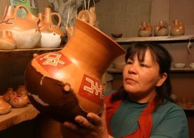 Cacharros de Greda en Puerto Ingeniero Ibáñez