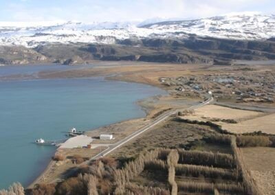 Invierno en Puerto Ingeniero Ibáñez