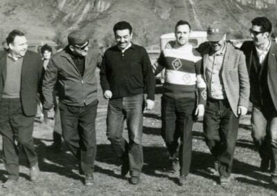 Ernesto Hein Águila en el Club Aéreo de Coyhaique