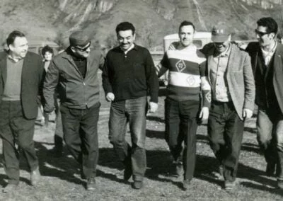Ernesto Hein Águila en el Club Aéreo de Coyhaique