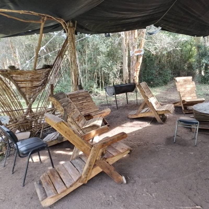 Camping Los Calafates Hornopirén - vista río