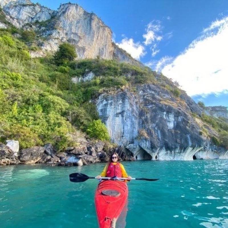 Huente-Có - Kayak a Capillas de Mármol - Puerto Río Tranquilo