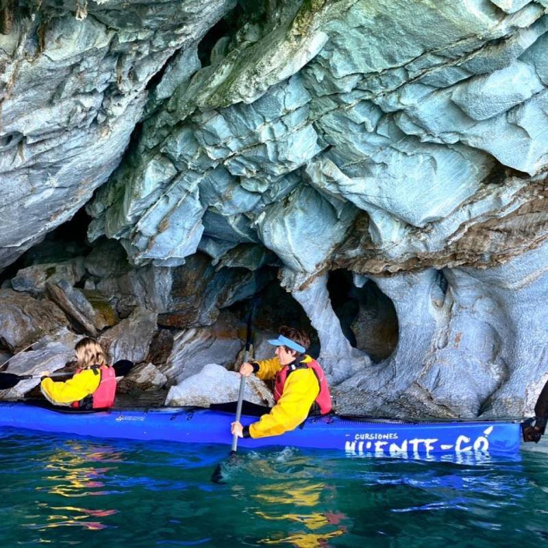 Huente-Có - Kayak a Capillas de Mármol - Puerto Río Tranquilo