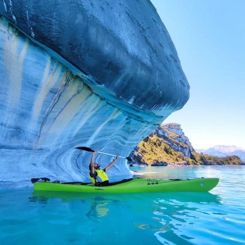 Huente-Có - Kayak a Capillas de Mármol - Puerto Río Tranquilo