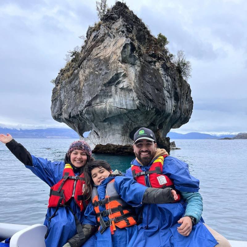 Capillas de Mármol desde Coyhaique - Martín Pescador Tours