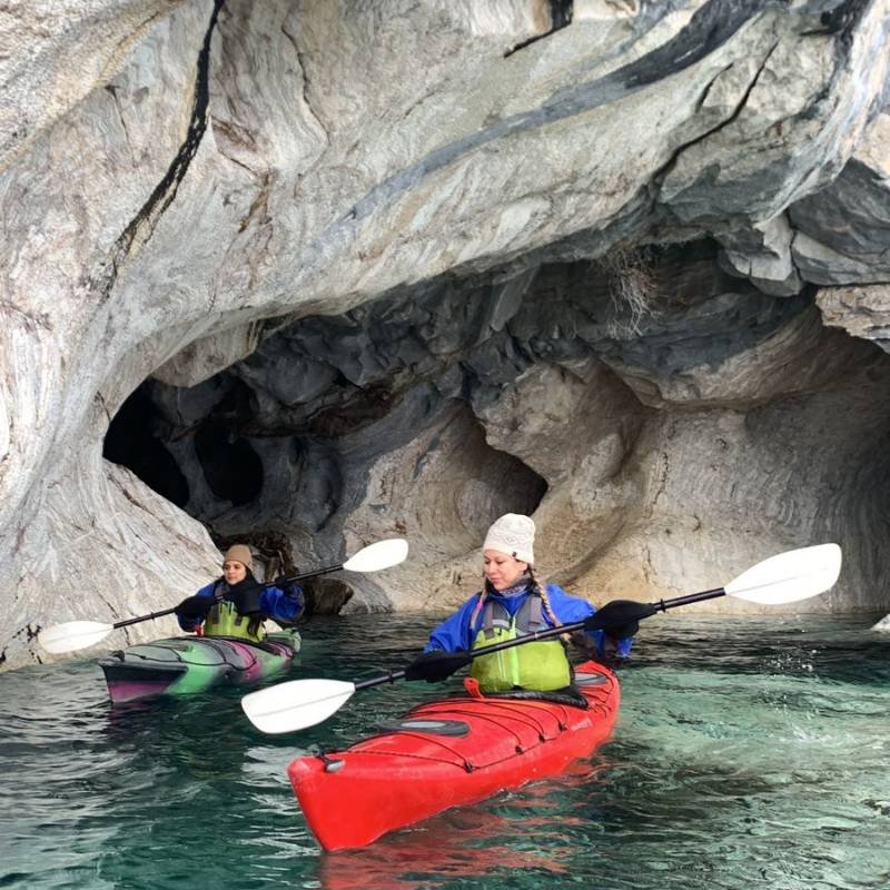 Kayak Capillas de Mármol - Eco Rutas Patagonia