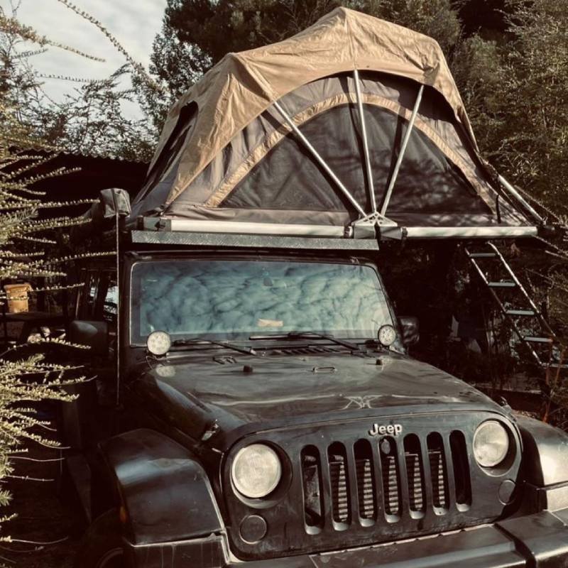 Arriendo Jeep Wrangler con Carpa Techo – Carretera Austral