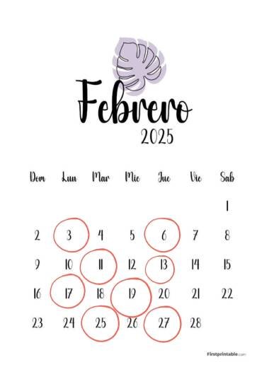 Calendario Asado Patagón Febrero - El Rincón del Asador