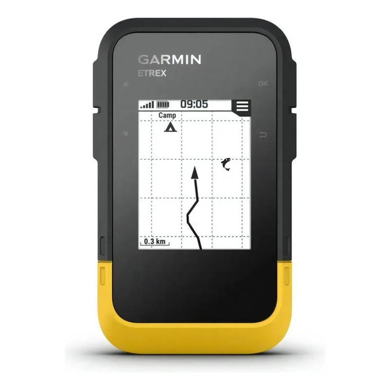 GPS portátil Garmin eTrex SE amarillo para navegación en trekking y rutas outdoor