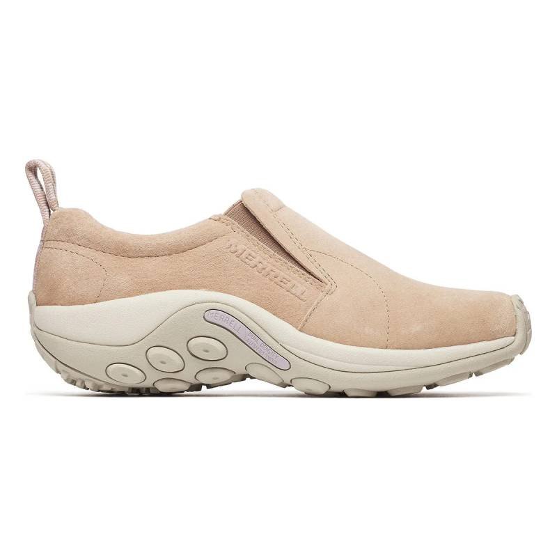 Zapatilla slip-on Merrell Jungle Moc mujer color neutro sin cordones para uso diario y viajes