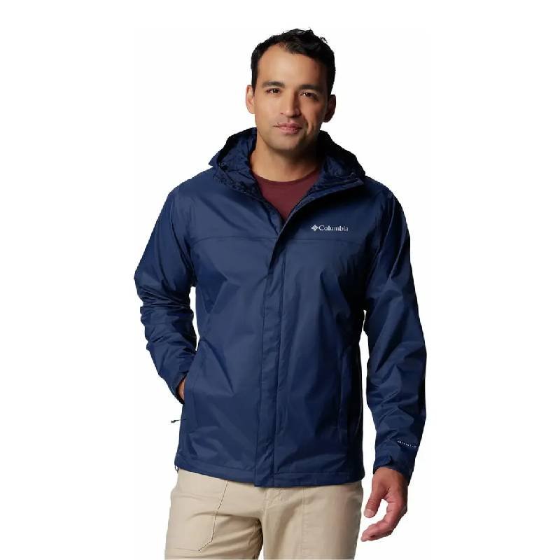 Cortaviento Columbia Watertight II azul impermeable para hombre