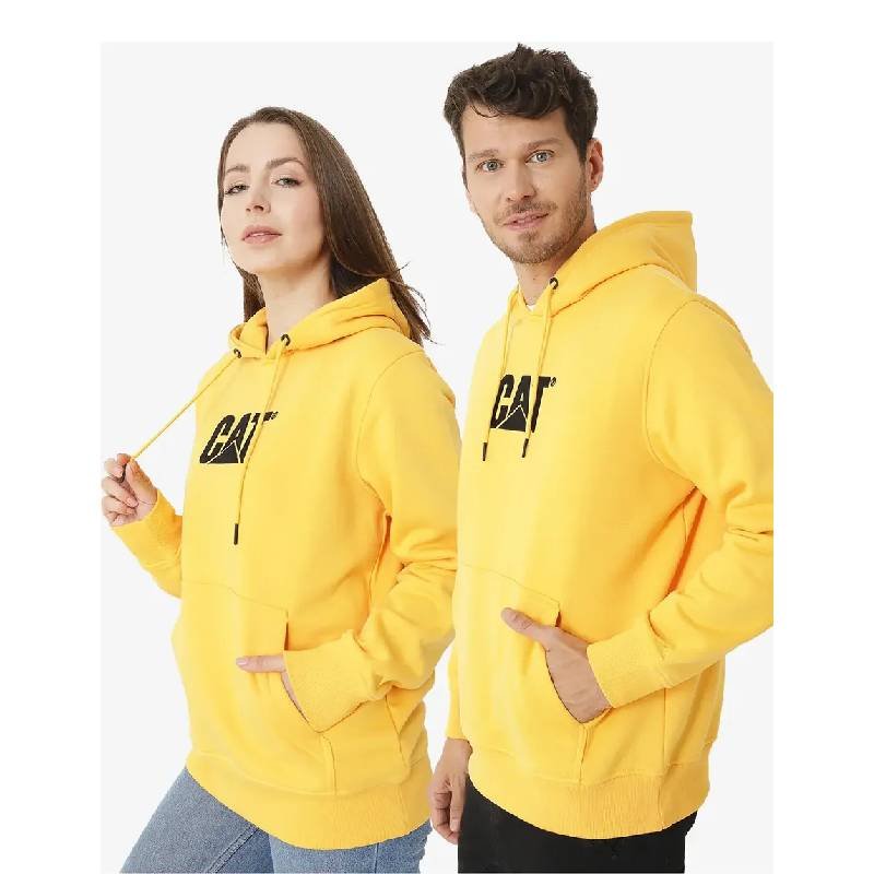 Polerón fleece unisex amarillo térmico para clima frío y uso outdoor