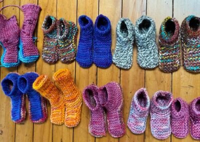 Pantuflas de Lana de Oveja