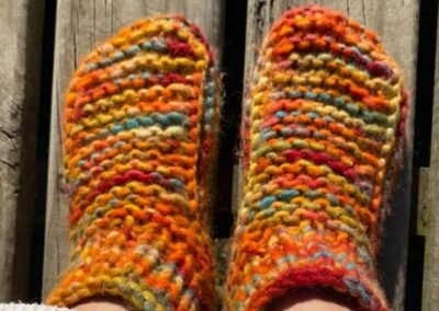 Pantuflas de Lana de Oveja