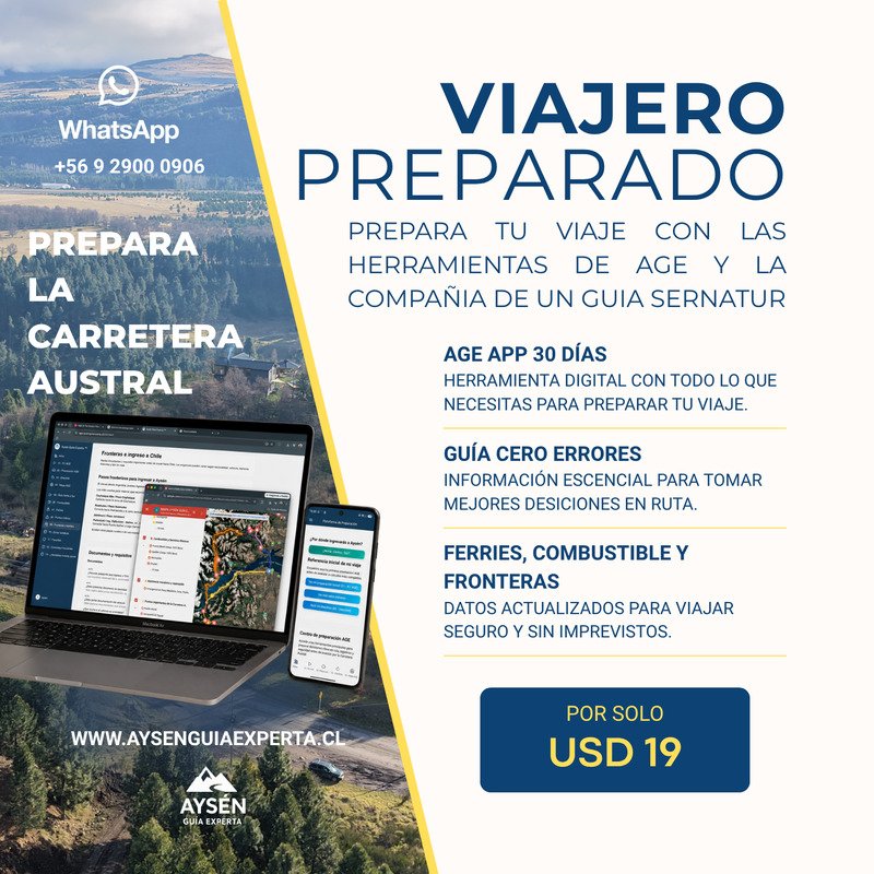 Viajero Preparado de Aysén Guía Experta