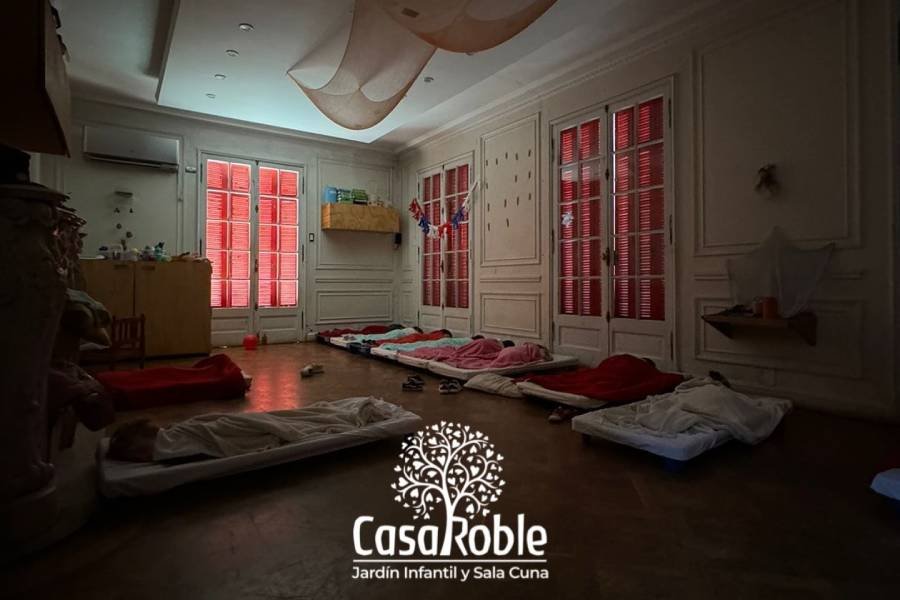 Espacios de Jardín Infantil y Sala Cuna Casa Roble en Las Condes, Santiago de Chile