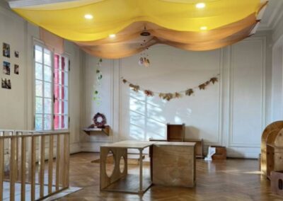 Espacios de Jardín Infantil y Sala Cuna Casa Roble en Las Condes, Santiago de Chile